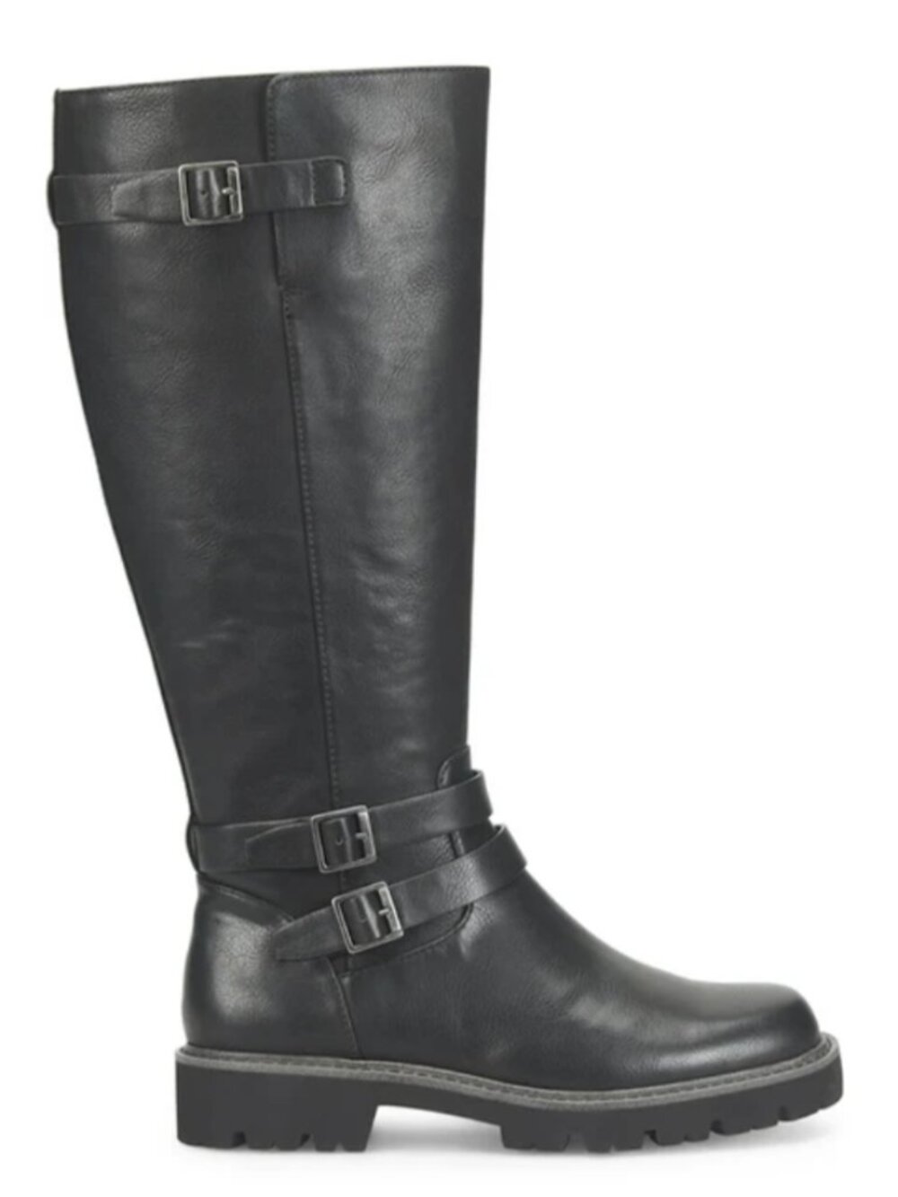 Korks Knee-High Moto Riding Boots – Black – Size 10 (BNWT)